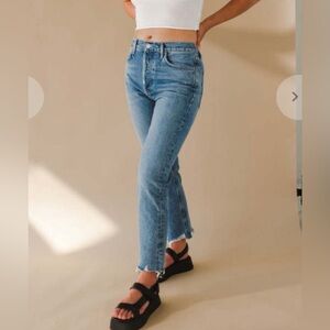 AGOLDE Riley Crop jeans size 25